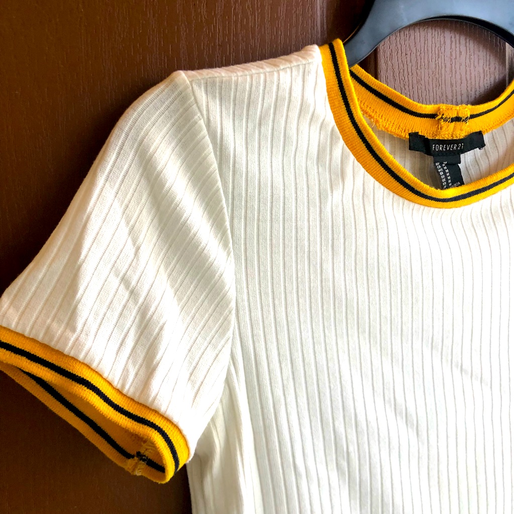 Jersey Style Crop Top